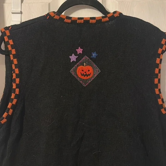 vintage halloween vest - Picture 6 of 6